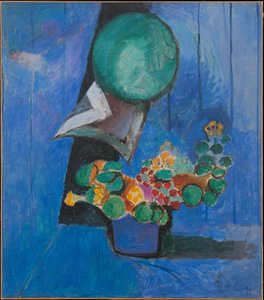 Blumen und Porzellan (Die Kapuzinerkresse) von Henri Matisse