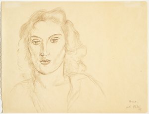Kopf einer Frau von Henri Matisse