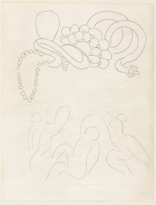 Hérodiade, Szene ll, Platte elf aus Poesies de Mallarmé von Henri Matisse