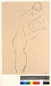 Die Lektüre, Akt im Profil von Henri Matisse