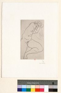 Sitzender Akt, den Kopf in den Armen von Henri Matisse