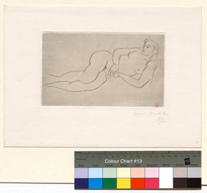 Liegender Akt von Henri Matisse
