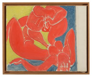 Nymphe und roter Faun von Henri Matisse