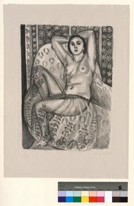 Sitzende Odaliske mit Tüllrock von Henri Matisse