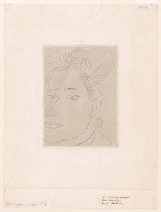 Outamaro (Porträt von Margot Matisse) von Henri Matisse