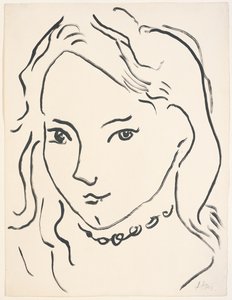 Porträt von Marguerite, um 1906-1907 von Henri Matisse