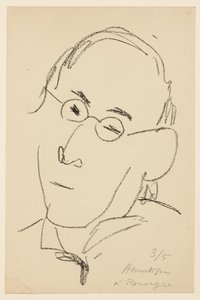 Porträt von Paul Léautaud von Henri Matisse