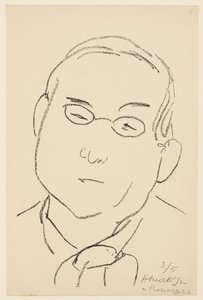 Porträt von Paul Léautaud von Henri Matisse