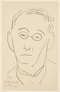 Porträt von Paul Léautaud von Henri Matisse