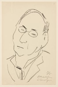 Porträt von Paul Léautaud von Henri Matisse