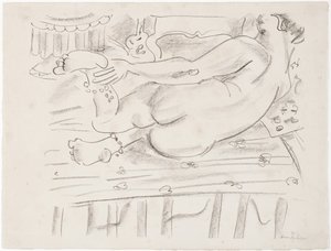 Liegender Akt von Henri Matisse