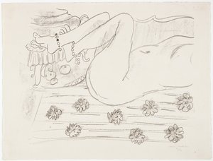 Liegender Akt von Henri Matisse