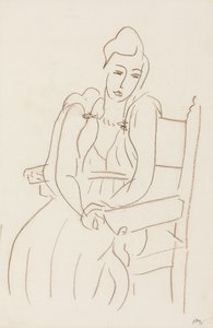Sitzende Frau von Henri Matisse
