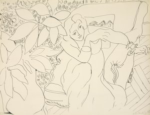 Sitzende Frau von Henri Matisse