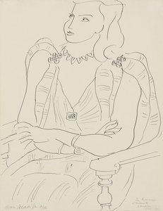 Sitzende Frau von Henri Matisse