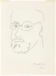 Selbstporträt, Dreiviertelansicht von Henri Matisse
