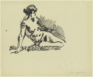Sitzender weiblicher Akt von Henri Matisse