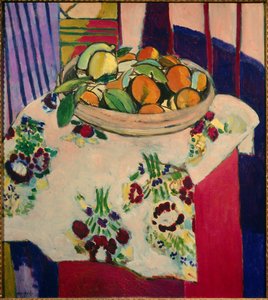 Stillleben mit Orangen 1912