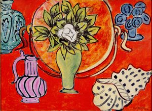 Stillleben mit einer Magnolie von Henri Matisse