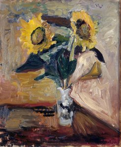 Sonnenblumen in einer Vase von Henri Matisse