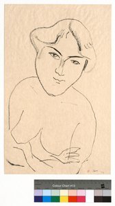 Torso mit verschränkten Armen von Henri Matisse