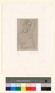 Torso, linker Arm hinter dem Kopf von Henri Matisse