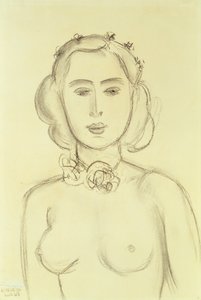 Frau mit Entblößten Brüsten von Henri Matisse