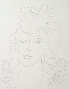 Frau mit Hut von Henri Matisse