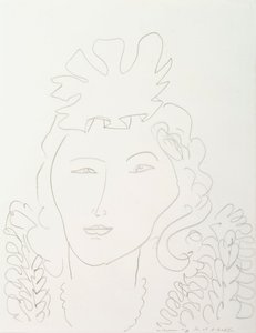 Frau mit Hut von Henri Matisse