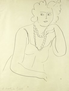 Halskette der Frau von Henri Matisse