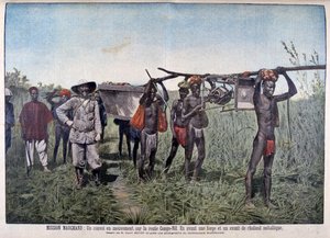 Ein Konvoi auf der Marchand-Mission 1898, 1899