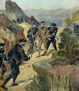 Kapitän Vittorio Ravelli als Spion verhaftet