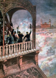 Feierlichkeiten in Paris zu Ehren der französisch-russischen Doppelallianz, 1893 von Henri Meyer