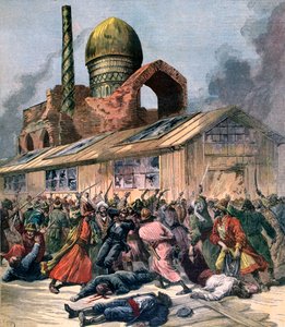 Cholera in Russland, die Unruhen in Astrachan, 1892