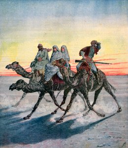 Flucht der Gefangenen des Mahdi, Khartum, Sudan, 1892