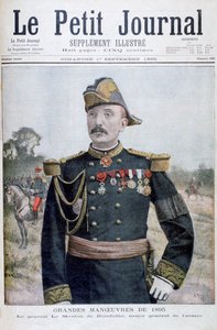 General Raoul le Mouton de Boisdeffre, französischer Soldat, 1895