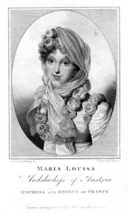 Maria Louisa, Erzherzogin von Österreich, 1813