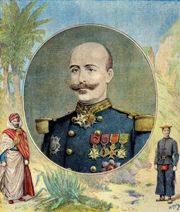 Porträt von General Oscar de Négrier von Henri Meyer