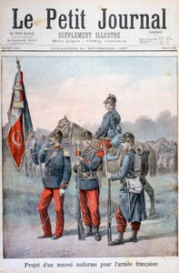 Vorgeschlagene neue Uniformen der französischen Armee, 1897