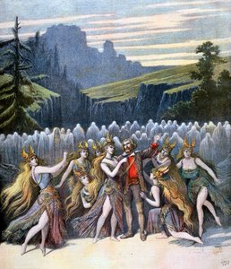 Ruhe in Frieden, Aufführung im Théâtre de la Gaîté, 1894 von Henri Meyer