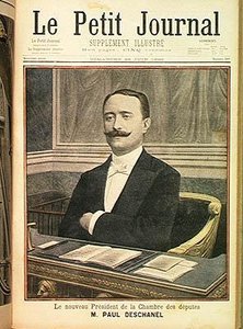 Der neue Präsident der Abgeordnetenkammer, Paul Deschanel, aus Le Petit Journal, 26. Juni 1898 von Henri Meyer