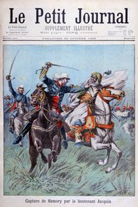 Die Gefangennahme von Toure Samory durch Leutnant Jacquin bei Guelemou