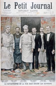 Die Katastrophe der Rue Jean-Goujon, Paris, 1897 von Henri Meyer