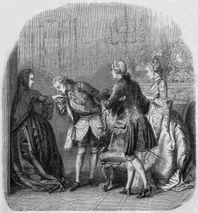 Die Prinzessin von Lamballe, König Ludwig XV., Louis de Richelieu, Gräfin Jeanne du Barry