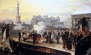 Die Rückkehr der Asche Napoleons in Courbevoie
