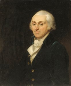 Porträt von Thomas Harley, Halbfigur, in einem blauen Mantel und einer weißen Weste von Henri Pierre Danloux