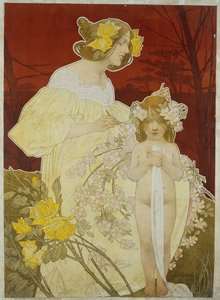 Palais de la Femme. Ausstellung von 1900 von Henri Henri Antoine Théodore Livemont
