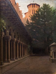 Kreuzgang der Augustiner in Toulouse von Henri Rachou