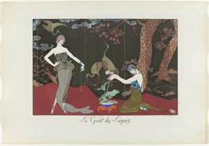 Le Bonheur du Jour ou Les Graces à la Mode: Der Geschmack der Lacke