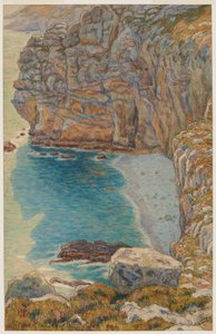 Klippen von Port Haor. Morgat von Henri Rivière